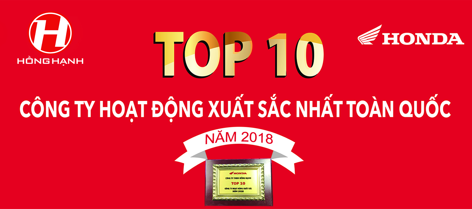 TRI ÂN KHÁCH HÀNG  [HEAD HỒNG HẠNH TOP 10 CÔNG TY XUẤT SẮC NĂM 2018}