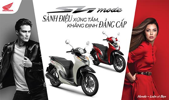 Honda Việt Nam giới thiệu phiên bản mới mẫu xe Sh mode 125cc - Sành điệu xứng tầm, khẳng định đẳng cấp