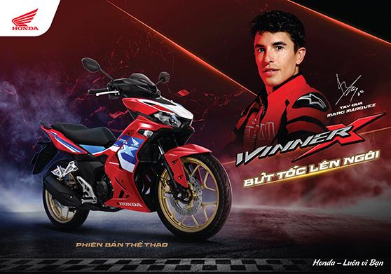 Honda Việt Nam giới thiệu phiên bản thể thao mới WINNER X mạnh mẽ - “Bứt tốc lên ngôi”